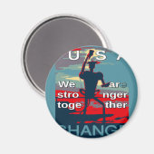 ヒラリー・クリントンの2016年の最新のキャンペーンのスローガン マグネット (正面/裏面)