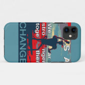 ヒラリー・クリントンの2016年の最新のキャンペーンのスローガン Case-Mate iPhoneケース (裏面(横))