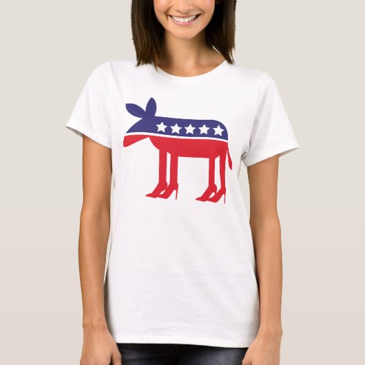 ヒラリー・クリントンのTシャツ Tシャツ (正面)