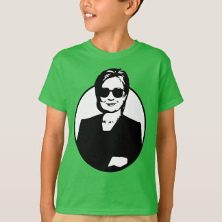 ヒラリー・クリントンはBadassの子供のティーです Tシャツ