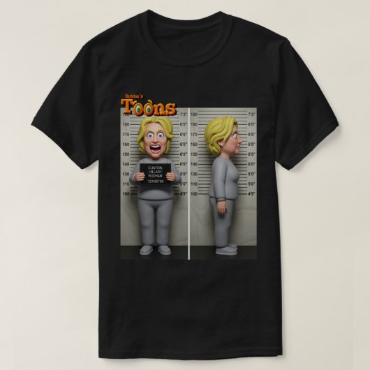 ヒラリー・クリントン国務長官 Tシャツ (デザイン正面)