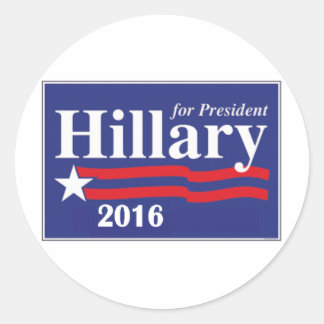 ヒラリー・クリントン大統領2016年 ラウンドシール
