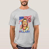 ヒラリー・クリントン大統領2016年 Tシャツ (正面)
