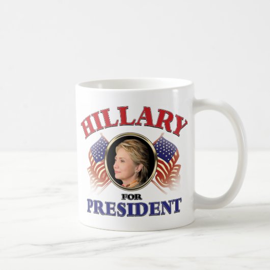 ヒラリー・クリントン大統領 2016 コーヒーマグカップ (右)