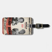 ヒラリー・クリントン対ドナルド・トランプ2016 ラゲッジタグ (正面横)