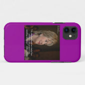ヒラリー・クリントン怒れるアメリカ人の引用文 iPhone5 カバー (裏面(横))