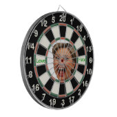 ヒラリー・クリントン政治ダーツ委員会のポートレート ダーツボード (正面左)