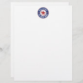 ヒラリー・クリントン文房具クリントンのレターヘッド (正面/裏面)