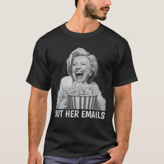 ヒラリー・クリントン笑うトランプのムグショットミームトランプ Tシャツ