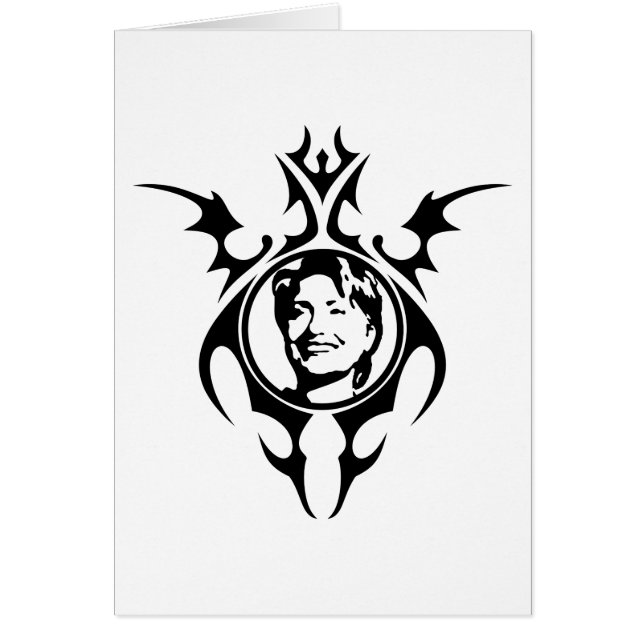 ヒラリー・クリントン部族デザイン (正面)