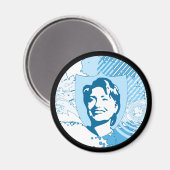 ヒラリー・クリントン08. マグネット (正面/裏面)