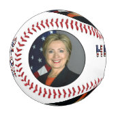ヒラリー・クリントン2016年の野球の大統領 野球ボール (正面左)