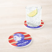 ヒラリー・クリントン2016年 コースター (側面)