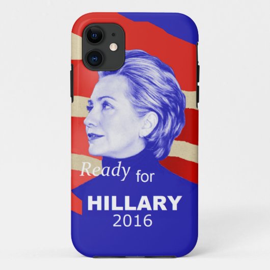 ヒラリー・クリントン2016年 Case-Mate iPhoneケース (裏面)