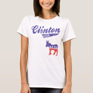ヒラリー・クリントン2016民主党スポーティ Tシャツ