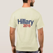 ヒラリー・クリントン2016.png tシャツ (裏面)