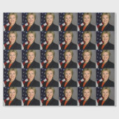 ヒラリー・クリントン2 ラッピングペーパー (フラット)