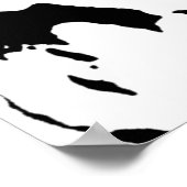 ヒラリー・クリントン・インク・アート ポスター (角)