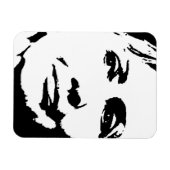 ヒラリー・クリントン・インク・アート マグネット (横)