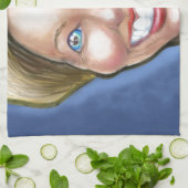 ヒラリー・クリントン キッチンタオル (折り畳み)