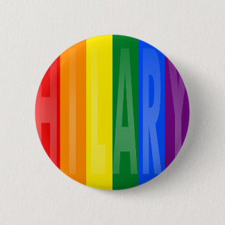 ヒラリー・クリントン・ピンバック・ボタン用LGBT 缶バッジ