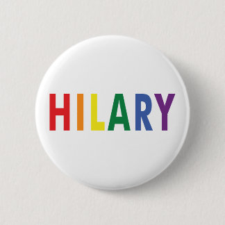 ヒラリー・クリントン・ピンバック・ボタン用LGBT 缶バッジ