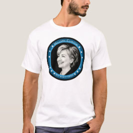 ヒラリー・クリントン:ブルーレイズ Tシャツ