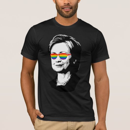 ヒラリー・クリントン プライド 2020 Tシャツ (正面)
