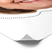 ヒラリー・クリントン・マスク切り出し ポスター (角)