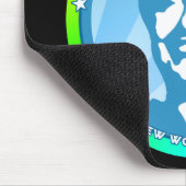 ヒラリー・クリントン。レインボー。 マウスパッド (コーナー)