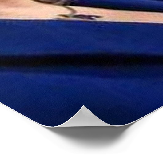 ヒラリー・クリントン&血液/宗教引用文ポスター ポスター (角)