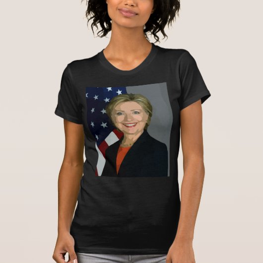 ヒラリー・クリントン Tシャツ (正面)