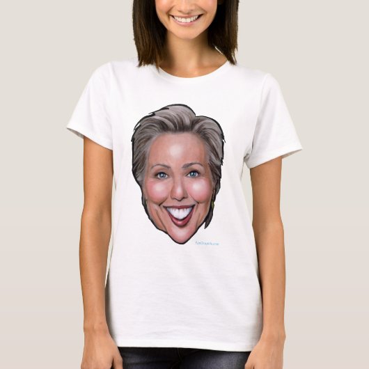 ヒラリー・クリントン Tシャツ (正面)