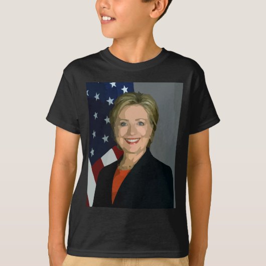ヒラリー・クリントン Tシャツ (正面)