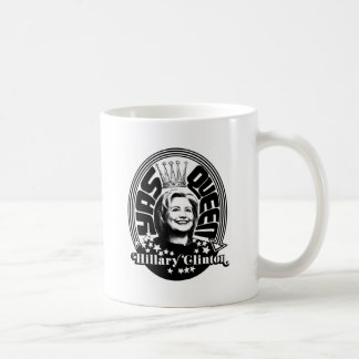 ヒラリー・クリントンYasの女王のクラシックのマグ コーヒーマグカップ