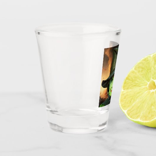 ヒラリー・シントン邪悪な州の魔女統一された ショットグラス (左)