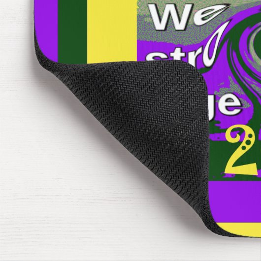 ヒラリー・フォー・アメリカ大統領私たちは一緒に強い マウスパッド (コーナー)