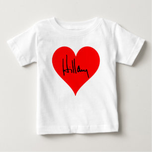 "ヒラリー" ベビーTシャツ