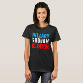 ヒラリー・ロダム・クリントン Tシャツ (正面フル)
