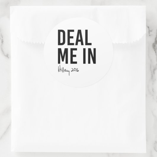 ヒラリー-内部私を対処して下さい ラウンドシール (バッグ)