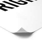 ヒラリー – 女性の権利は人権である –  ポスター (角)