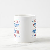 ヒラリー-女性はそれを終らせます- コーヒーマグカップ (中央)