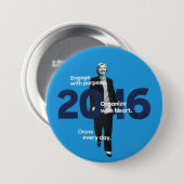 ヒラリー(毎日無人機) 缶バッジ (正面&裏面)