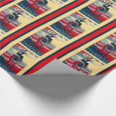 ヒラリー USA 私たちは一緒ならもっと強くなれる ラッピングペーパー (角)