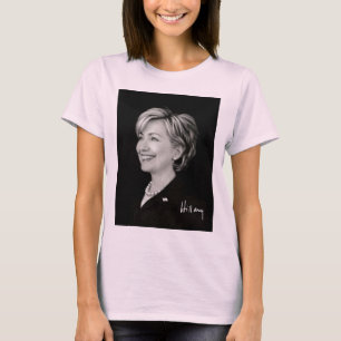 ヒラリーHeadshot2 Tシャツ