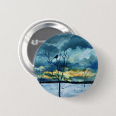 ヒラリーJイギリス著"平静" 缶バッジ (正面&裏面)