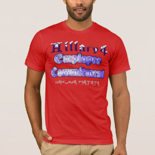 ヒラリーUSAの投票の社長従業員確約 Tシャツ