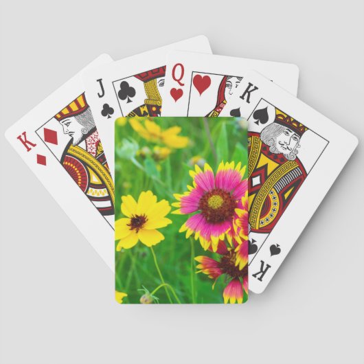 ヒルカントリーのプレーリー山花 トランプ (裏面)