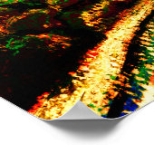 ヒルキャッスルカラフルパステルファンタジー ポスター (角)