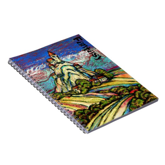 ヒルキャッスルファンタジーノートブックバイアレクサンドラ調理師 ノートブック (右側)